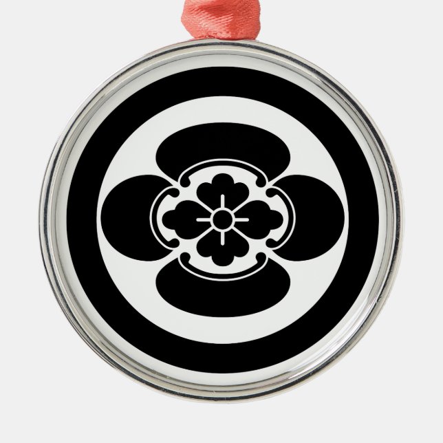 Marunouchi Mokuri Metal Tree Decoration (Front)