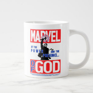 Marvel At The Presence Parody Large Coffee Mug