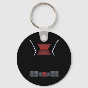 Marvel Avengers Clic Halloween Black Widow Costume Key Ring