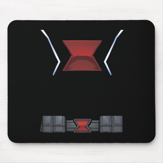 Marvel Avengers Clic Halloween Black Widow Costume Mouse Mat (Front)