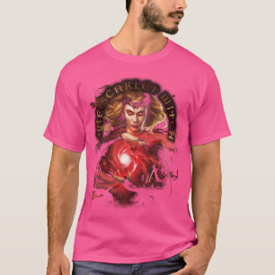 Marvel Doctor Strange 2 The Scarlet Witch Glowing T-Shirt