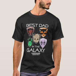 Marvel Guardians Of The Galaxy Best Dad Father s D T-Shirt