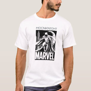 Marvel Mocnknight Graphics  T-Shirt