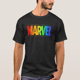 Marvel Rainbow Gradient Logo Tank Top