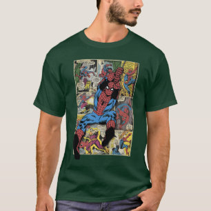 Marvel Retro Classic SpiderMan Vintage Night Crawl T-Shirt