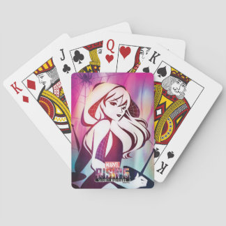Marvel Rising | Ghost-Spider Stylised Graphic Playing Cards