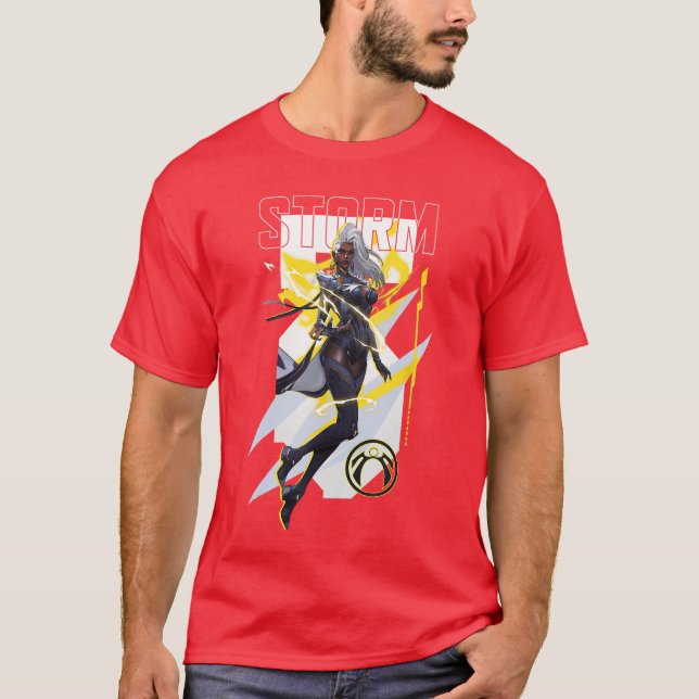 Marvel Rivals Gamerverse Super Hero PVP XMen Storm T-Shirt (Front)
