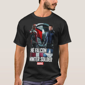 Marvel The Falcon And The Winter Soldier Poster T- T-Shirt