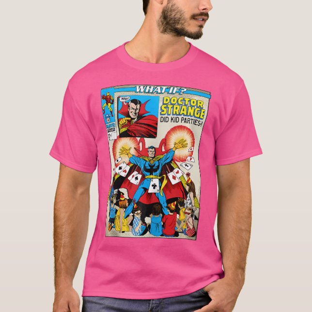 Marvel What If Doctor Strange Did Kid Parties Comi T-Shirt (Front)