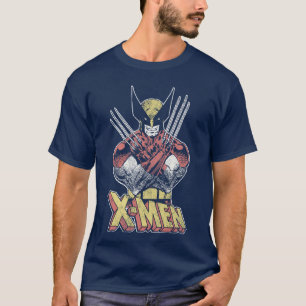 Marvel XMen Wolverine Classic Comic Vintage friend T-Shirt