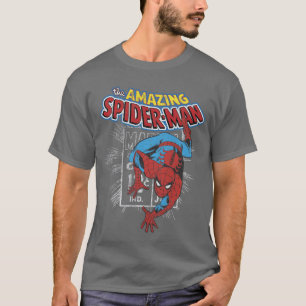 Marvelhe Amazing SpiderMan Vintage Comic Poster bo T-Shirt