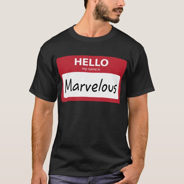 marvellous 001 T-Shirt (Front)