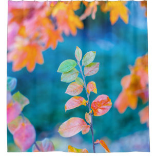 Marvellous Cotoneaster Leaves Shower Curtain