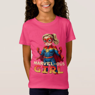 Marvellous Girl: Confident, Cute & Strong T-Shirt