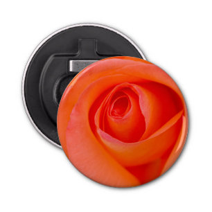 Marvellous Orange Rose Bud Bottle Opener