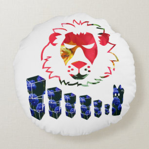 marvellous style round cushion