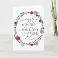 Marvelous, Infinite, Matchless Grace || Hymn Lyric