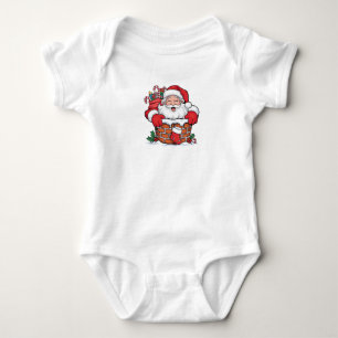 Marvelous Santa Baby Bodysuit