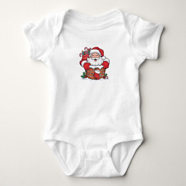 Marvelous Santa Baby Bodysuit (Front)