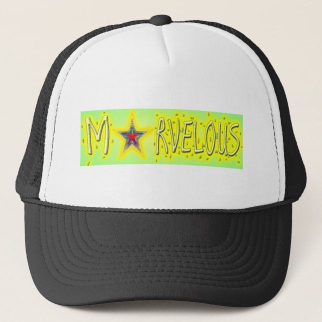 MARVELOUS TRUCKER HAT (Front)