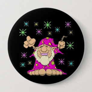 Marvin 10 Cm Round Badge