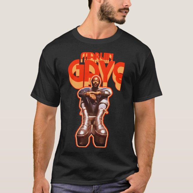 Marvin Gaye Aint No Platform Boots High Enough Ess T-Shirt (Front)