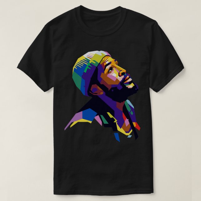 Marvin Gaye Baseball TShirt (Design Front)
