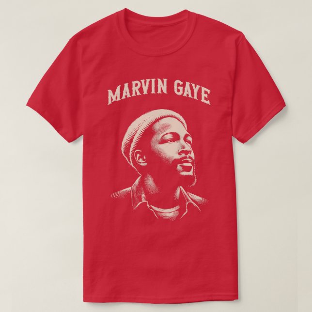 Marvin Gaye T-Shirt (Design Front)