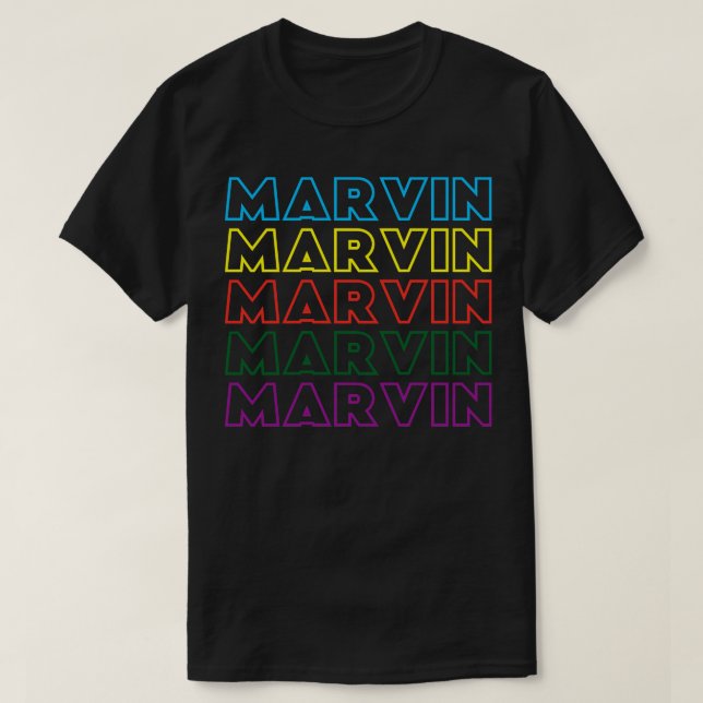 Marvin Gaye Typography Design T-Shirt (Design Front)