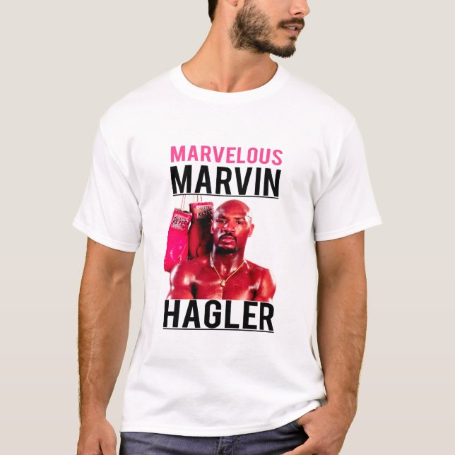 marvin hagler boxing marvellous T-Shirt (Front)