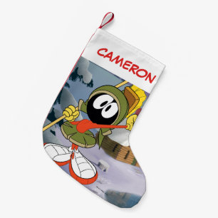MARVIN MARTIAN™ Winter Cabin Small Christmas Stocking
