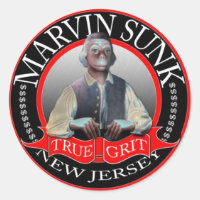 Marvin Sunk - True Grit stickers