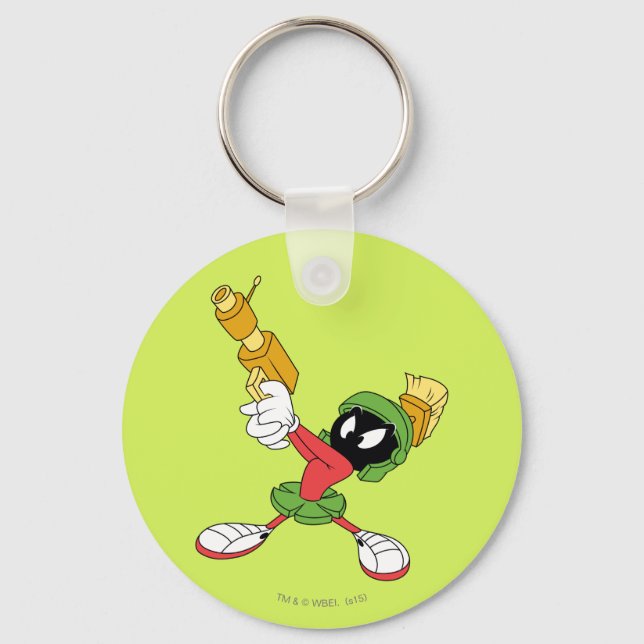 MARVIN THE MARTIAN™ Aiming Laser Key Ring (Front)