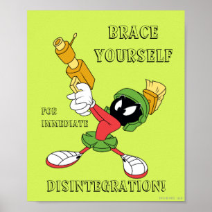 MARVIN THE MARTIAN™ Aiming Laser Poster