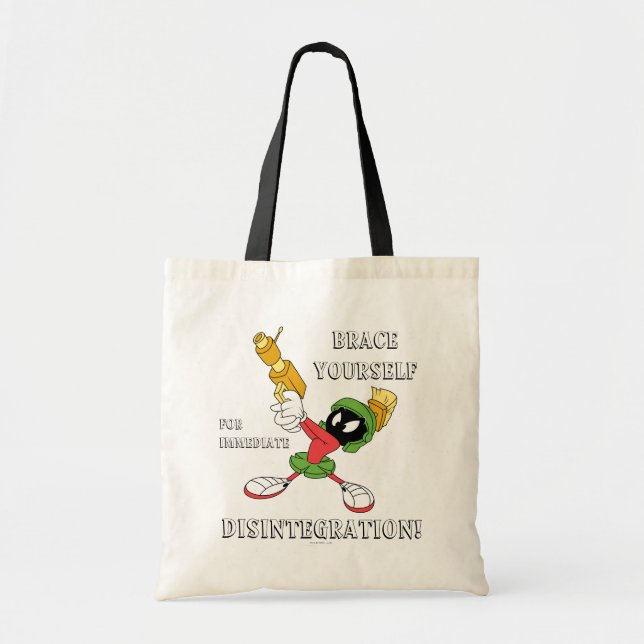 MARVIN THE MARTIAN™ Aiming Laser Tote Bag (Front)