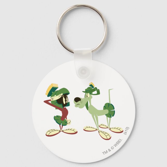 MARVIN THE MARTIAN™ and K-9 2 Key Ring (Front)