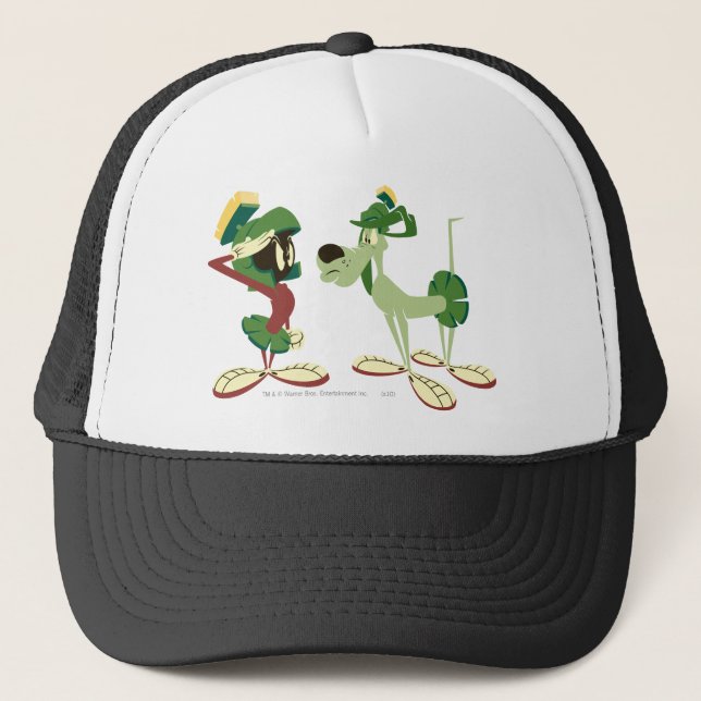MARVIN THE MARTIAN™ and K-9 2 Trucker Hat (Front)