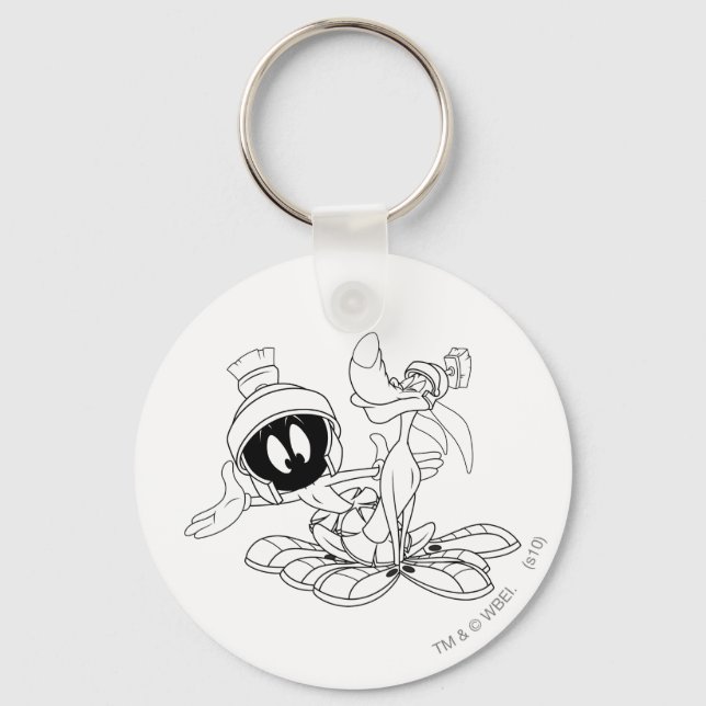 MARVIN THE MARTIAN™ and K-9 Key Ring (Front)