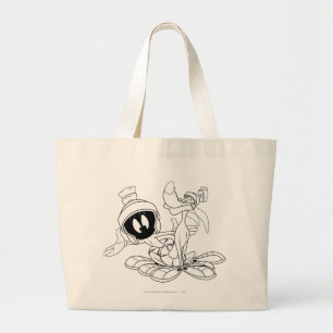 MARVIN THE MARTIAN™ and K-9 Large Tote Bag