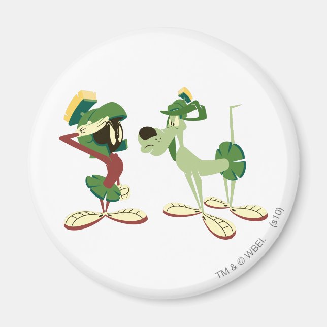 MARVIN THE MARTIAN™ and K-9 Magnet (Front)