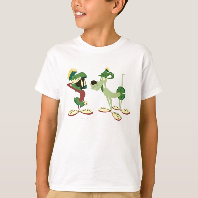 MARVIN THE MARTIAN™ and K-9 T-Shirt (Front)