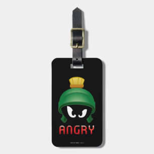 MARVIN THE MARTIAN™ Angry Emoji Luggage Tag