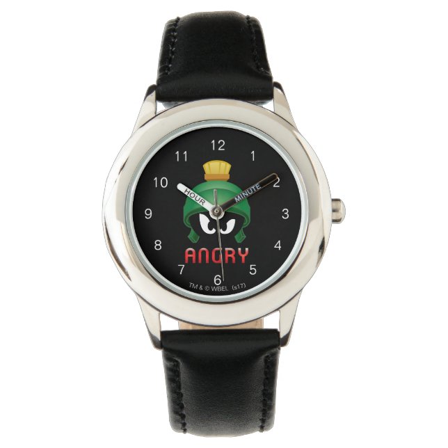 MARVIN THE MARTIAN™ Angry Emoji Watch (Front)