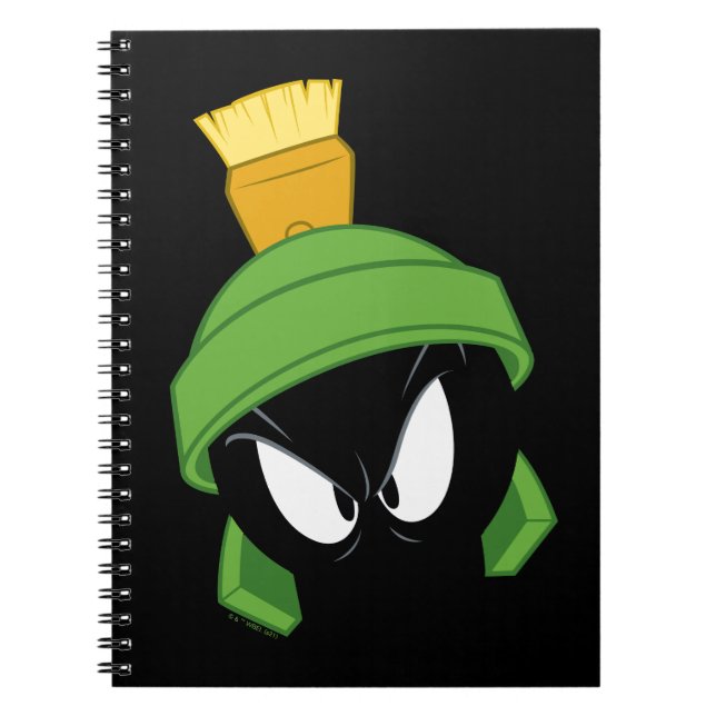 MARVIN THE MARTIAN™ Angry Face Notebook (Front)