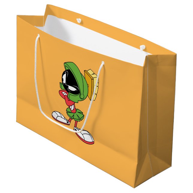 MARVIN THE MARTIAN™ Annoyed Large Gift Bag (Front Angled)