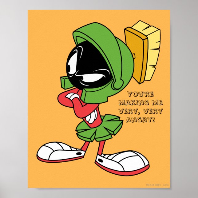 MARVIN THE MARTIAN™ Annoyed Poster (Front)