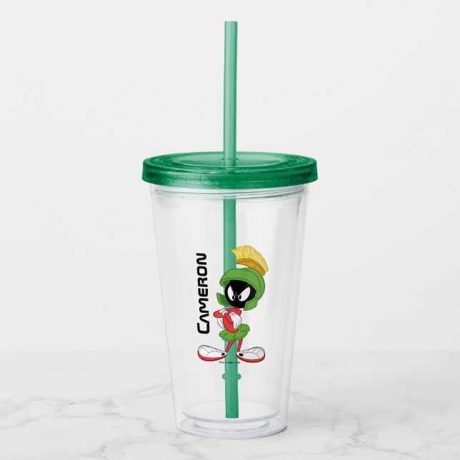 MARVIN THE MARTIAN™ | Arms Crossed Acrylic Tumbler (Front)