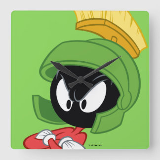 MARVIN THE MARTIAN™ | Arms Crossed Square Wall Clock