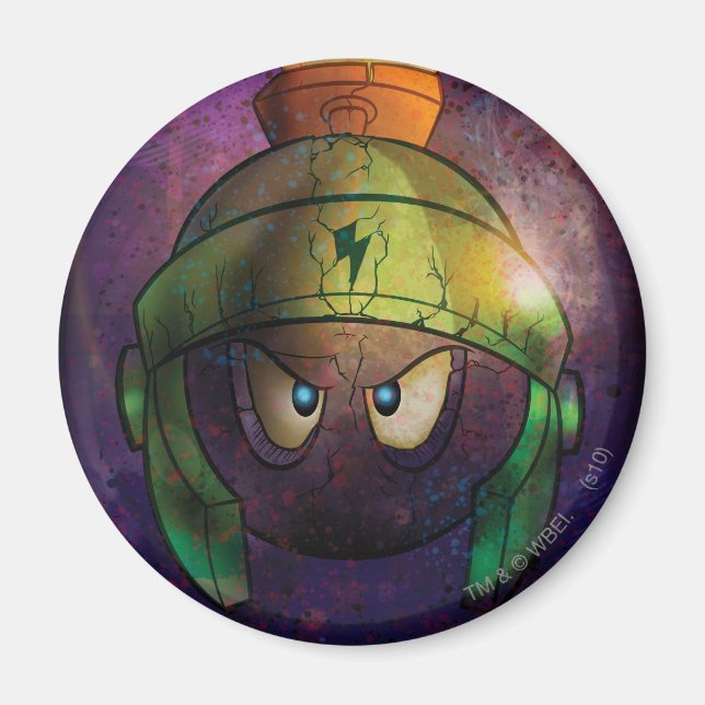 MARVIN THE MARTIAN™ Battle Hardened Magnet (Front)