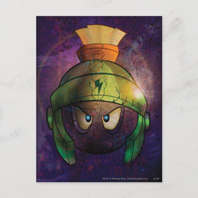 MARVIN THE MARTIAN™ Battle Hardened Postcard (Front)